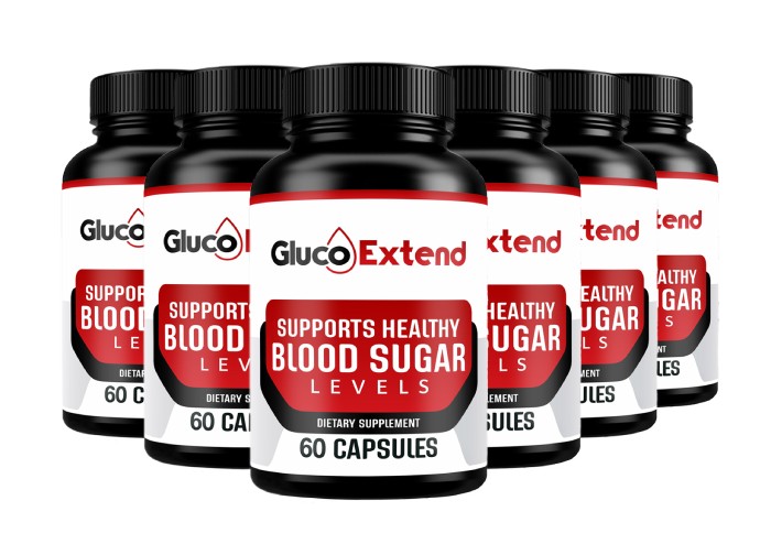 Gluco Extend 6 bottles